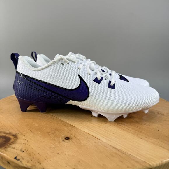 Nike Vapor Edge Speed 360 2 Men's Size 13 Football Cleats White Purple NEW